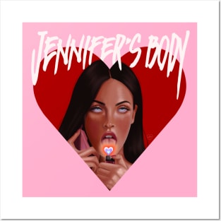 Jennifer’s Body Heart! Posters and Art